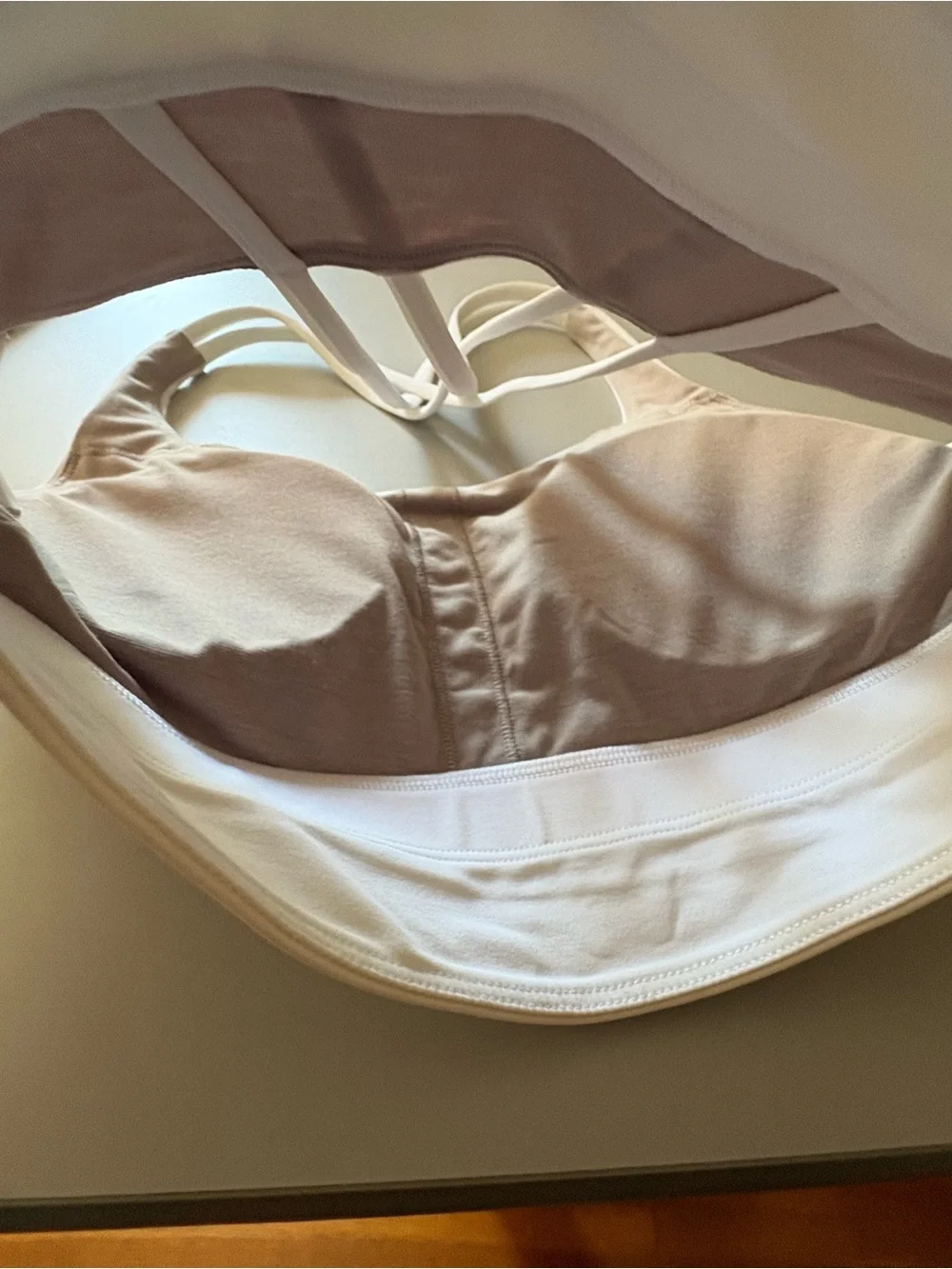 lululemon athletica ultralu square neck bra B/C